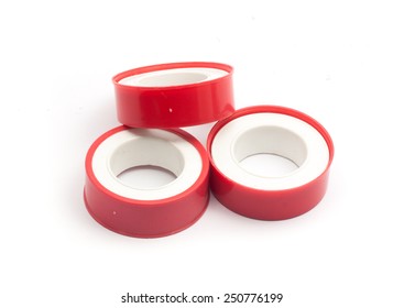 Teflon Tape With White Background