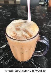 'Teh Tarik' Is A Favorite Drink Of Malaysians When Drinking At The 