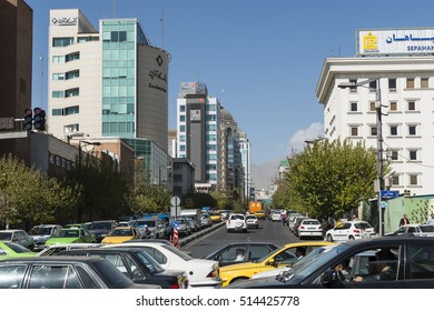 Tehran, Iran 10.31.2016, Cityscape - Business District