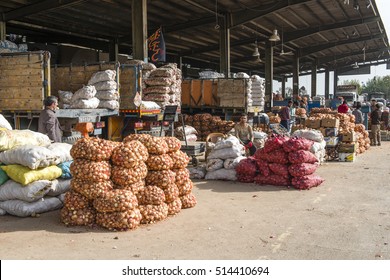 Tehran, Iran - 11.02.2016, Fruits And Vegetables Wholesale Market