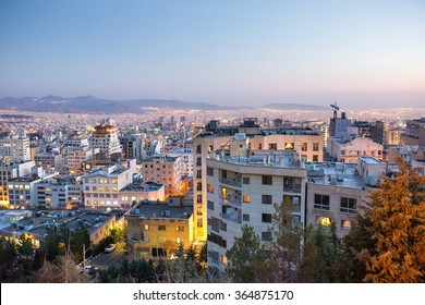 Tehran at night, Tehran, Iran - Powered by Shutterstock