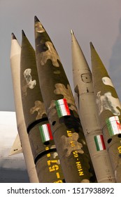 Tehran - September 9, 2019, Military Museum, Offensive Missiles Of The Armed Forces Of The Islamic Republic Of Iran