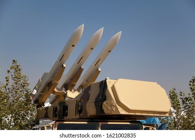 Tehran - September 9, 2019, Military Museum, Offensive Missiles Of The Armed Forces Of The Islamic Republic Of Iran