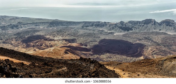 Teide national park panorama