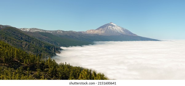 Teide Volcano And The Sea Of ​​clouds