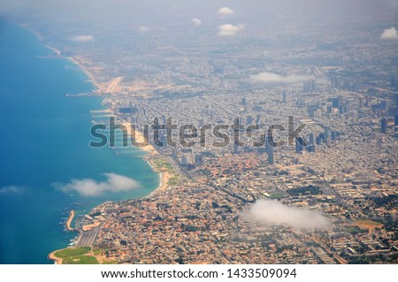 
Tel Aviv, Israel, aerial view
