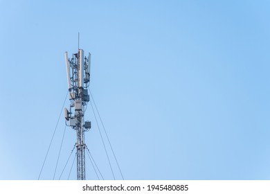 Telecommunication Tower 3g 4g 5g Cellular Stock Photo 1945480885 ...