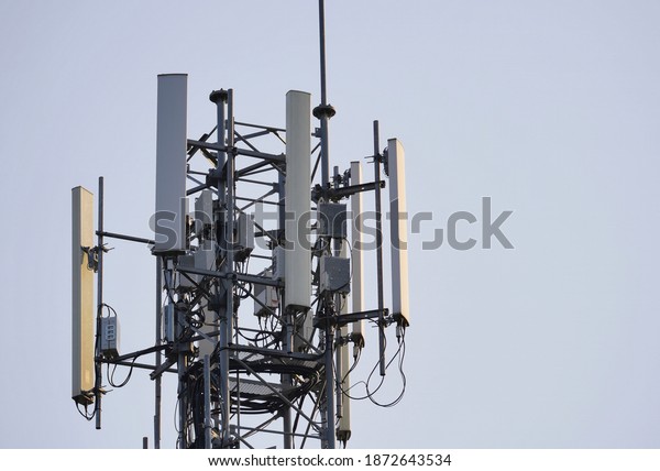 Telecommunication Tower 4g 5g Cellular Macro Stock Photo (Edit Now ...