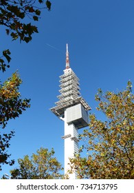 Telecommunication tower Hanover in Germany, he was built between 1989 and 1992 and it is 282 m high.