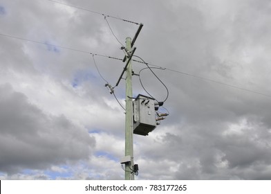 Telegraph Pole Redesdale Victoria Australia