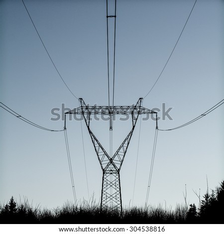 Similar – high voltage power line