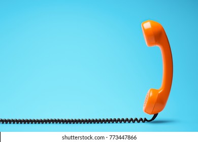 Telephone communication concept.