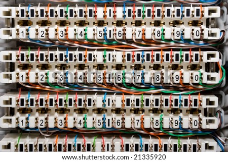 telephone wires panel switchboard panel stock photo (edit now Telephone Wiring Board telephone wires panel, switchboard panel