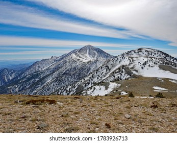 Telescope Peak And Bennett Peak, From Rogers Peak, Death Valley, February 2020