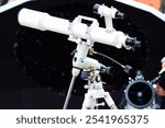 Telescope with Sturdy Steel Tripod, Astronomical Refractor Telescope