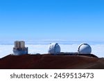 Telescopes at the summit of Mauna Kea