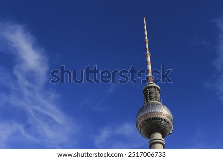 Similar – Image, Stock Photo // Berlin Berlin TV Tower