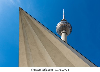 Television tower in Berlin (Germany).