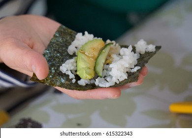 Temakizushi Kind Sushi Sometimes Japanese Eat Stock Photo Edit Now