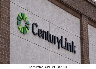 Tempe Arizona 3-26-2021 Century Link Sign On Wall