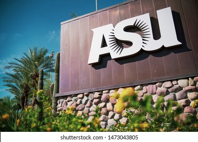 Tempe, Arizona - August 4 2019: Arizona State University