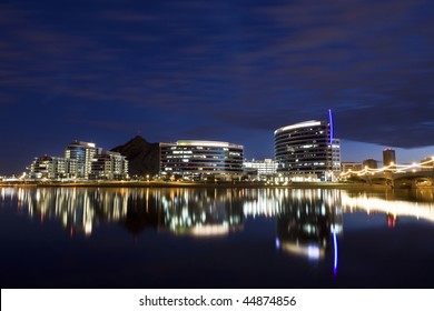 Tempe Town Lake and the downtown Tempe skyline.