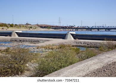 Tempe Town Lake Inflatable Dam