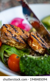 Tempeh Bowl. Plant Based Meal.