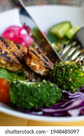 Tempeh Bowl. Plant Based Meal.