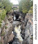 Temperance River Falls Early Autumn