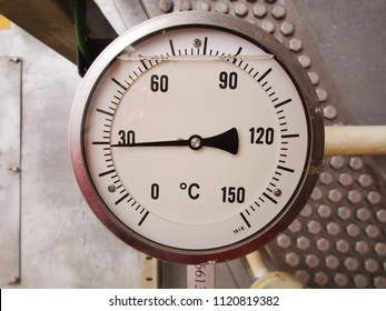 Temperatures gauge in factories - Shutterstock ID 1120819382