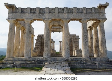 Temple Of Aphaea, Aegina, Greece