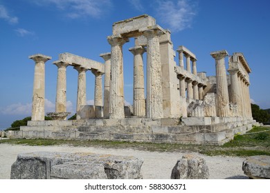 Temple Of Aphaea, Aegina, Greece