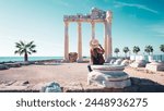 Temple of Apollo ancient ruins- tour tourism in Turkey, Antalya, Side