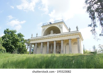 the Temple of Apollo, Lednice, Valtice, Moravia, Czech republic