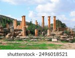 The Temple of Apollo, Sanctuary of Apollo, Cyrene Libya