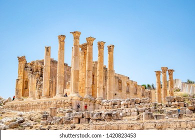 Temple of Artemis at Gerasa in Jerash, Jordan