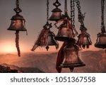 Temple Bell in Himalayan Range, Tungnath, India