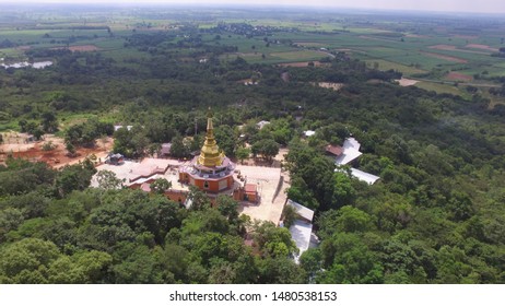 Temple Buddism Believe Park Bird Eye Stock Photo 1480538153 | Shutterstock