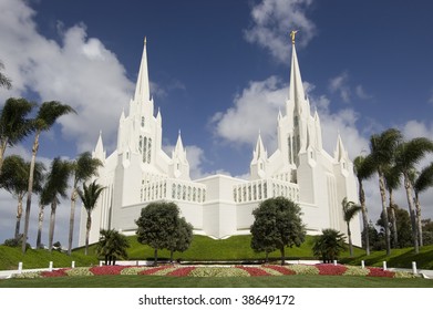 a Temple of the Church of Jesus Christ of Latter-day Saints in San Diego, California