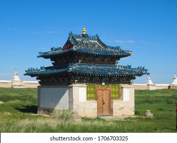 A Temple In The Erdene Zuu Complex, Sited In The Ancient Mongolian Empire Capital City Of Karakorum