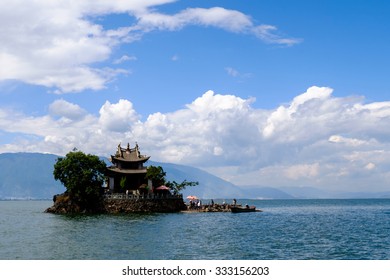 Temple in  Erhai Lake , Dali Yunnan China
