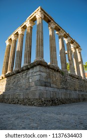 Temple of Evora is one of the historical sites of the citty of Evora, Portugal.