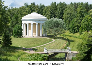 Temple Of Friendship In Pavlovsk Park