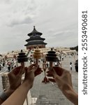 Temple of heaven ice creams at the temple of Heaven in Beijing 