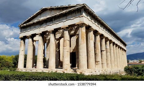 Temple of Hephaestus in the ancient Agora of Athens