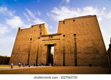 Temple Of Horus In Edfu