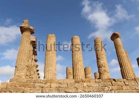 Temple of Juno (Hera), Valley of the Temples, Agrigento, Sicily, Italy