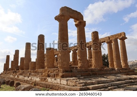 Temple of Juno (Hera), Valley of the Temples, Agrigento, Sicily, Italy