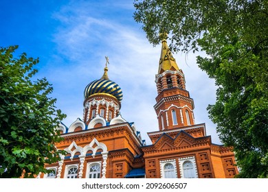 Temple of the Kazan Icon of the Mother of God, Izhevsk. Part of the St. Michael's Cathedral complex - Shutterstock ID 2092606507